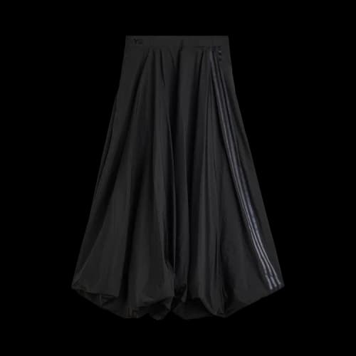 Y-3 Women's WoGradient Stripes Nylon Baloon Skirt Black