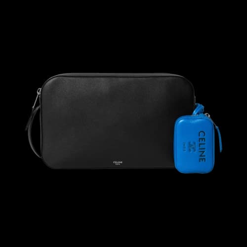 CELINE Messenger With Charm 'Black/Ultra Blue'