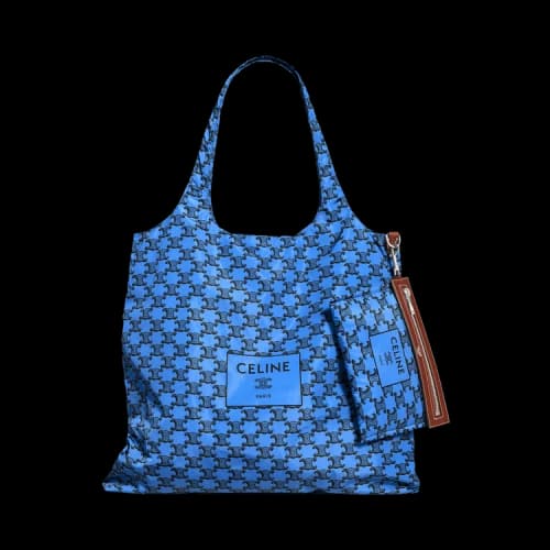 CELINE Shopping Bag 'Ultra Blue/Black'