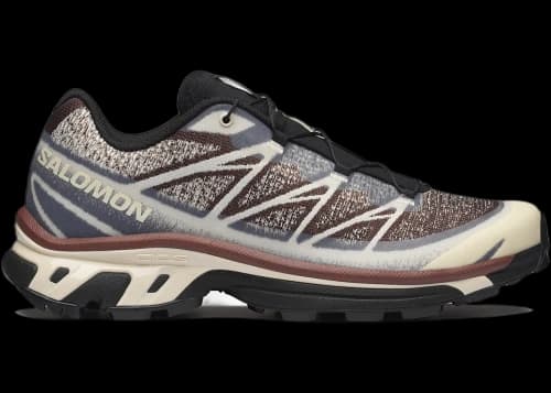 Salomon XT-6 Shadow Almond Milk Black Coffee Chocolate