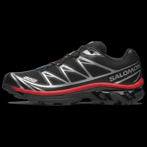 Salomon XT-6 Black Fiery Red Silver