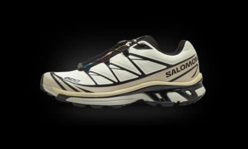 Salomon XT-6 Vanilla Ice Black Silver Cloud