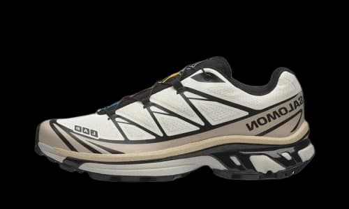 Salomon XT-6 Vanilla Ice Black Silver Cloud