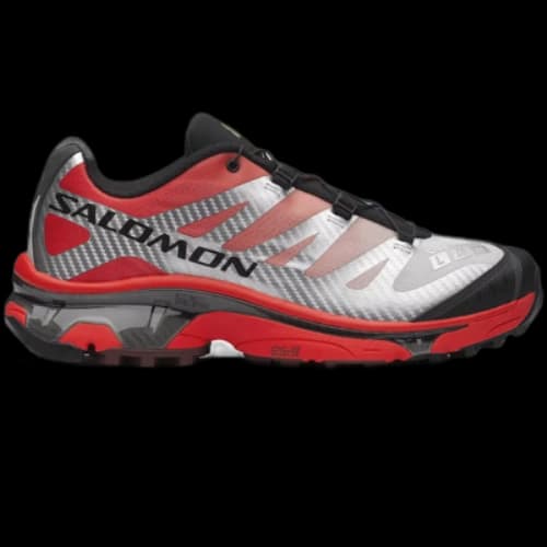 Salomon XT-4 OG Silver Black Fiery Red