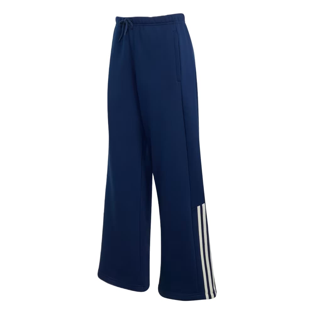 adidas adiSignature NY Wide Leg Sweatpants Asia Sizing 'Team Navy Blue 2' (Women's)