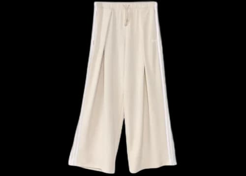 adidas Women's Originals x Jennie Pleated Track Pants Beige