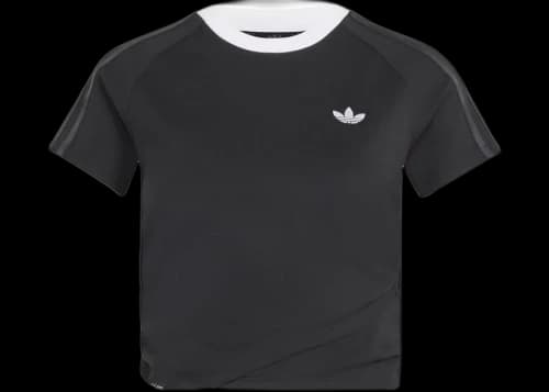adidas Women's Originals x Jennie Layered Tee Black