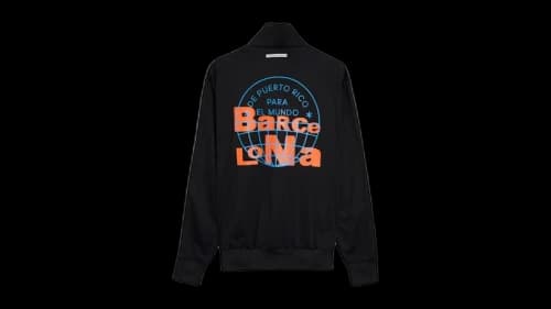 adidas x Bad Bunny DtMF Tour Barcelona Firebird Track Jacket Black