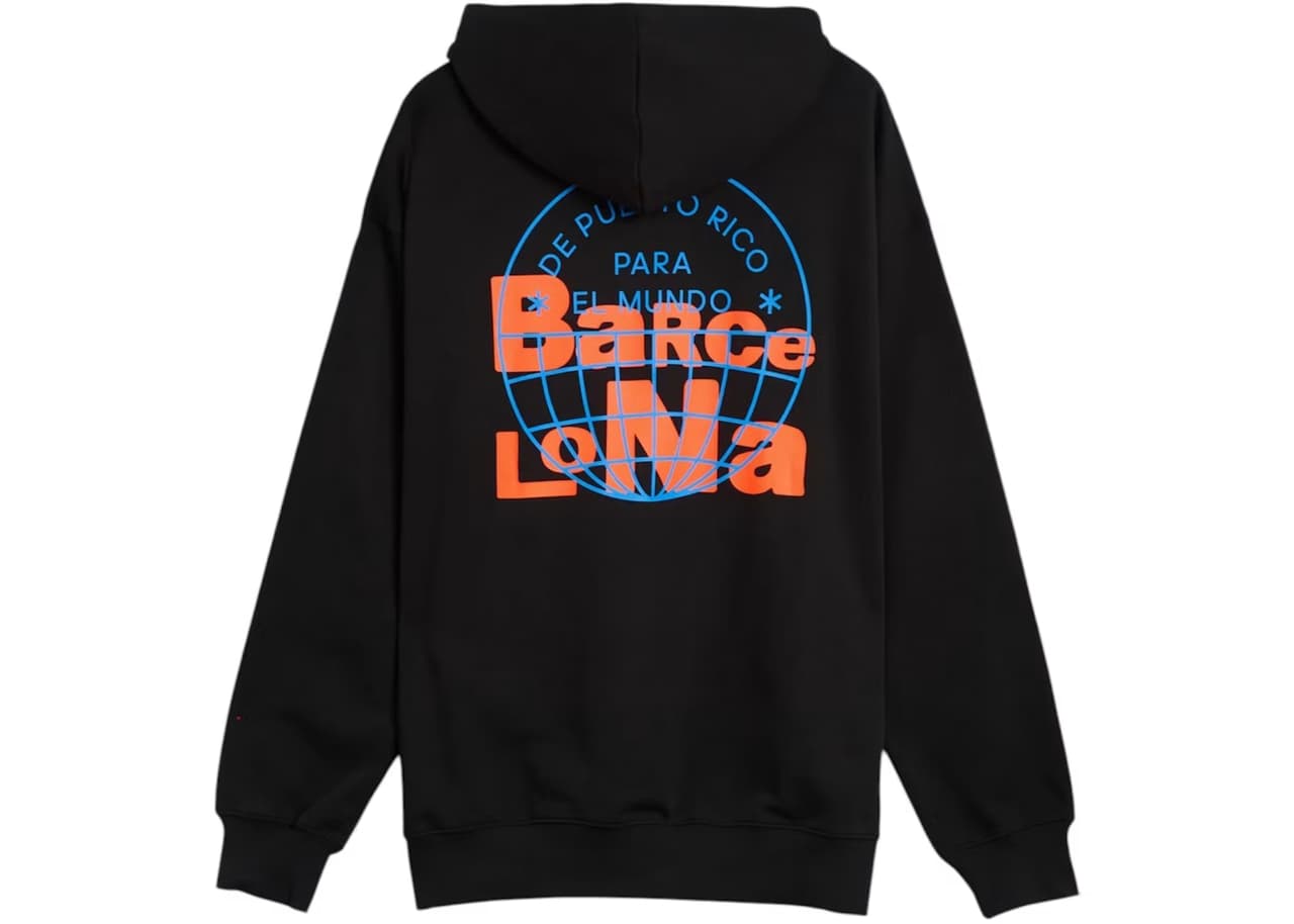 adidas x Bad Bunny DtMF Tour Barcelona Hoodie Black