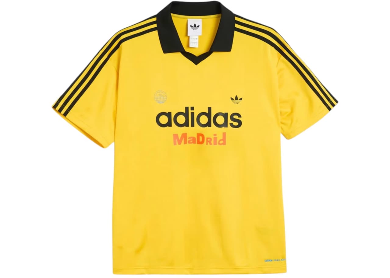 adidas x Bad Bunny DtMF Tour Madrid Jersey Ept Yellow