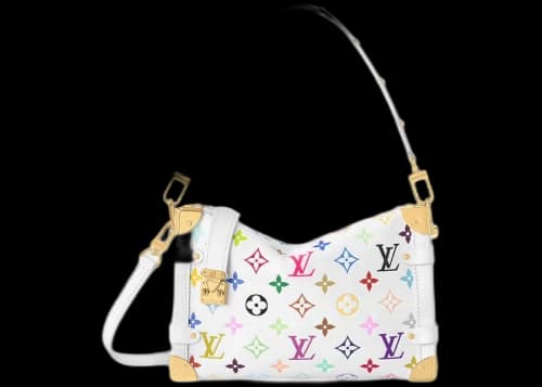 Louis Vuitton x Takashi Murakami Side Trunk MM White Multicolored