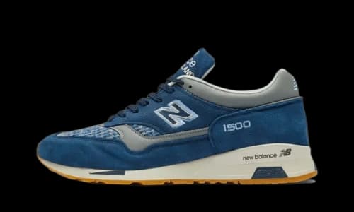 New Balance 1500 MiUK Navy Grey Harris Tweed