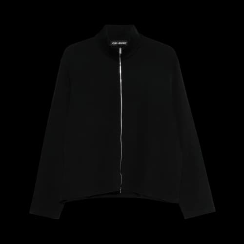 Our Legacy Shrunken Full Zip Black
