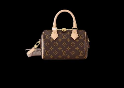 Louis Vuitton Speedy Bandouliere 20 Beige