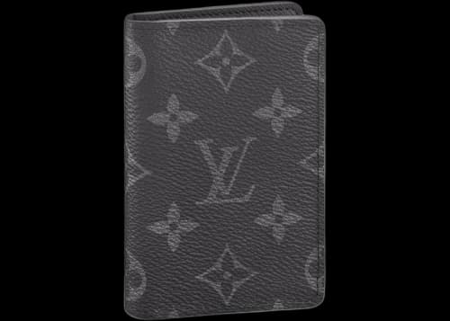 Louis Vuitton Organizer Pocket (5 Interior Pockets) Monogram Eclipse Black/Grey