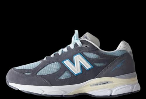 New Balance 990v3 MiUSA Kith Steel Blue