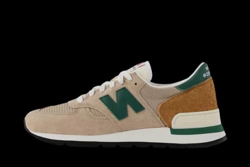 New Balance 990v1 MiUSA Tan Green