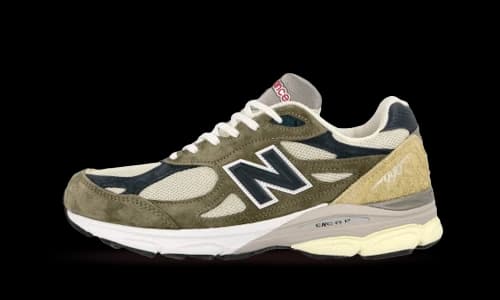 New Balance 990v3 MiUSA Grey Blue Olive