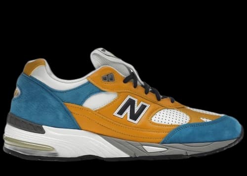 New Balance 991 MiUK SNS Blue Yellow