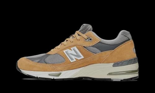 New Balance 991 MiUK Tan Grey Dark Grey