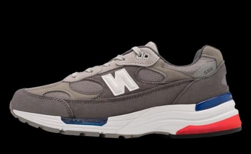 New Balance 992 Grey Blue Red