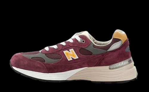 New Balance 992 Burgundy Gold