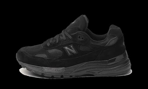 New Balance 992 Triple Black