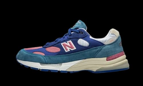 New Balance 992 Blue Teal Rose