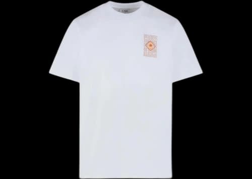 Casablanca Mirage Printed Classic T-shirt White