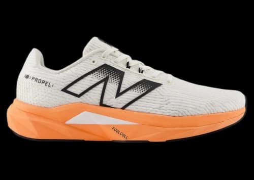 New Balance FuelCell Propel v5 Hot Mango Sea Salt Black