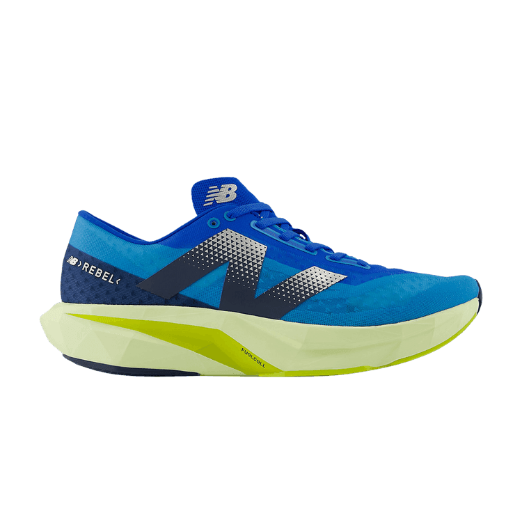New Balance FuelCell Rebel v4 Spice Blue Limelight