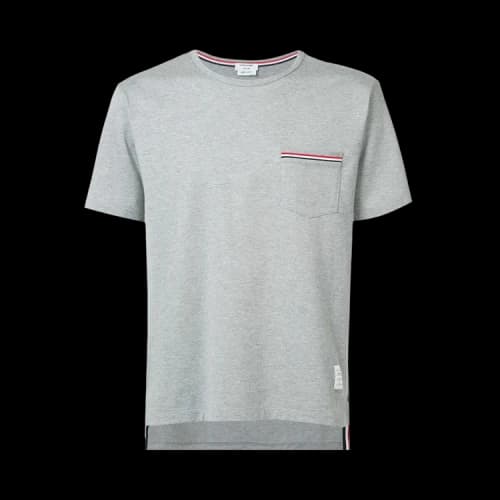 THOM BROWNE Short Sleeve T-Shirt 'Gray'
