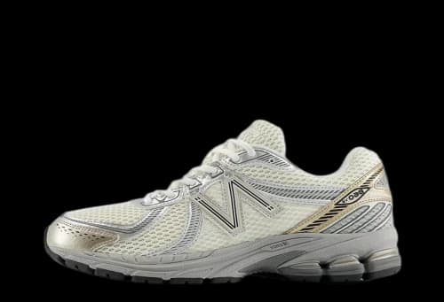 New Balance 860v2 Sea Salt Gold Metallic