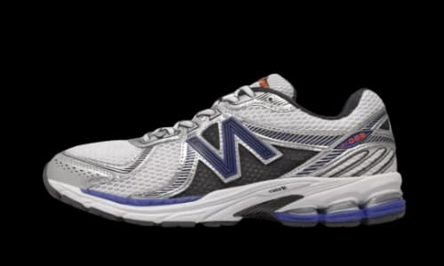 New Balance 860v2 White Team Royal Silver