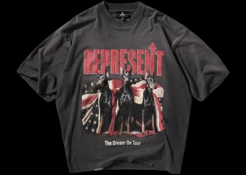 Represent Dream On Tour T-Shirt Grey