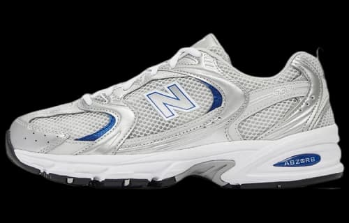 New Balance 530 Light Grey Silver Blue