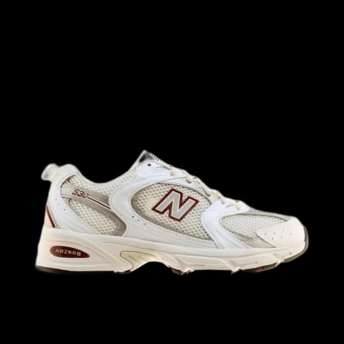 New Balance 530 Sea Salt Mercury Red