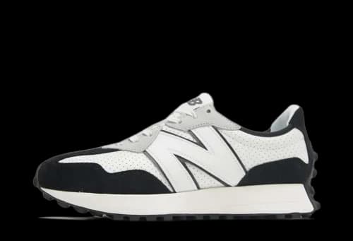 New Balance 327 White Black Grey