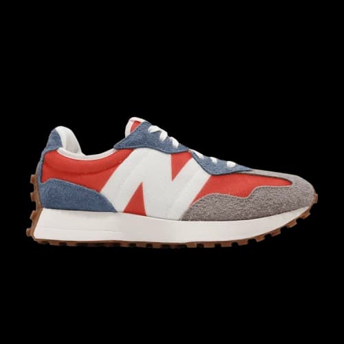 New Balance 327 Red Navy Grey