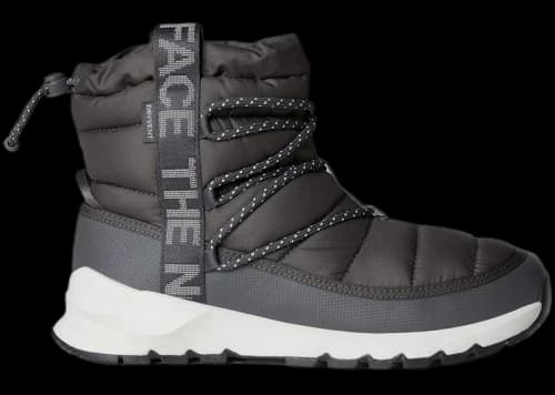 The North Face Thermoball Lace Up Luxe WP Anthracite Grey White Ash (Women's)