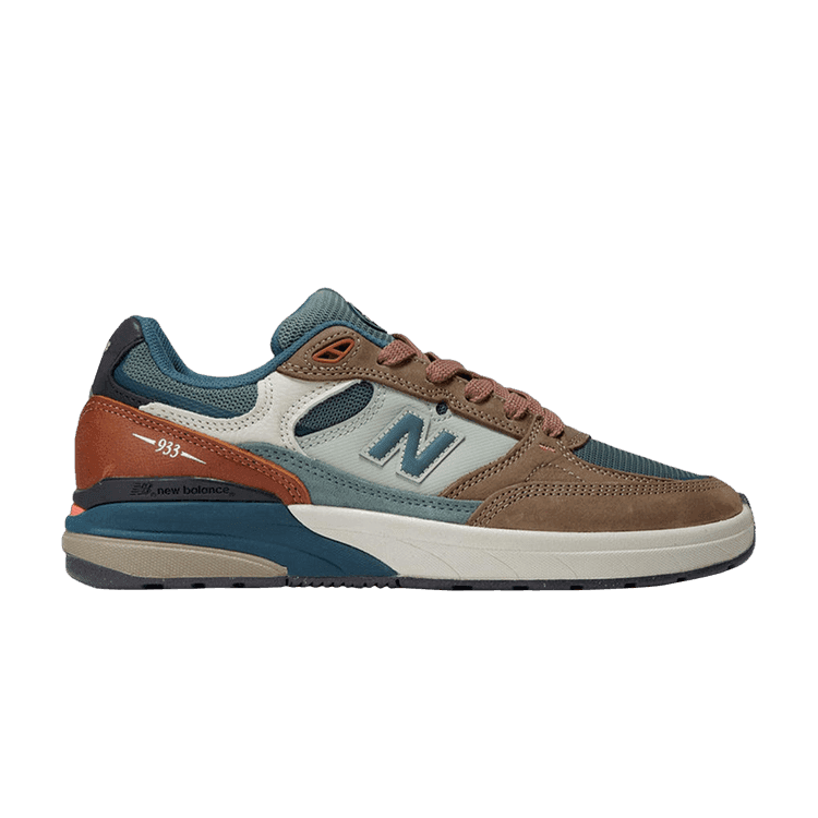 New Balance Numeric 933 Andrew Reynolds Mushroom New Spruce