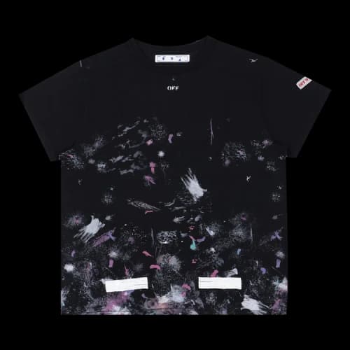 OFF-WHITE Galaxy Brushed T-shirt Black