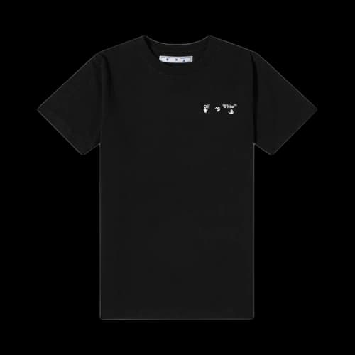 OFF-WHITE Logo Slim Short Sleeve T-shirt Black