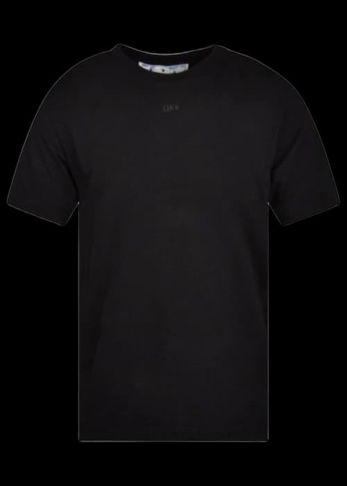 OFF-WHITE Rubber Arrows Slim Fit T-Shirt Black/Black