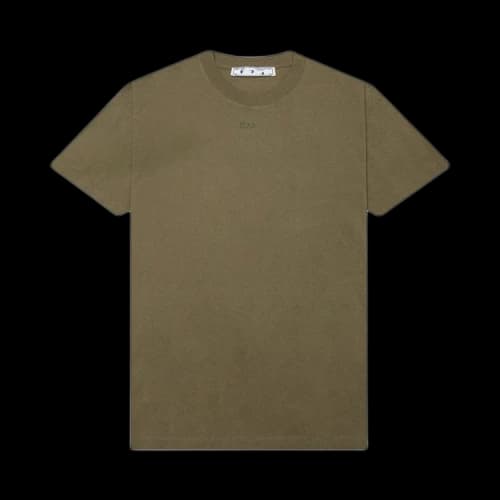 OFF-WHITE Rubber Arrows T-Shirt Green