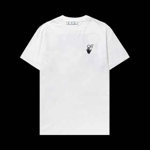 OFF-WHITE Bubble Arrows Slim Fit T-Shirt White/Black