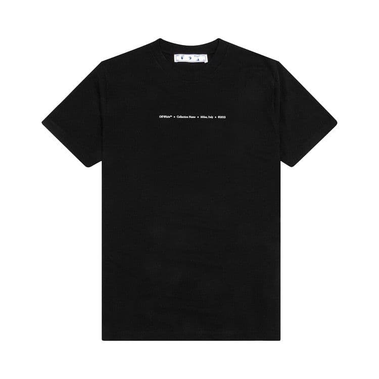 OFF-WHITE Tornado Arrow Slim Fit T-Shirt Black