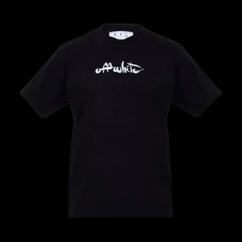 OFF-WHITE Paint Arrow Slim S/S T-Shirt Black/White