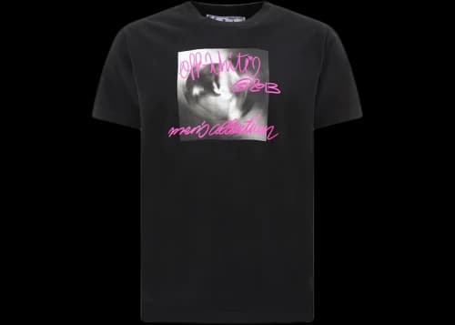 OFF-WHITE Tornado Type Slim Fit S/S Tee Black