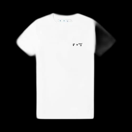 OFF-WHITE Embrodered T-Shirt White